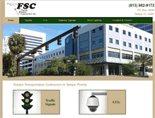 Tablet Screenshot of floridasafetycontractors.com